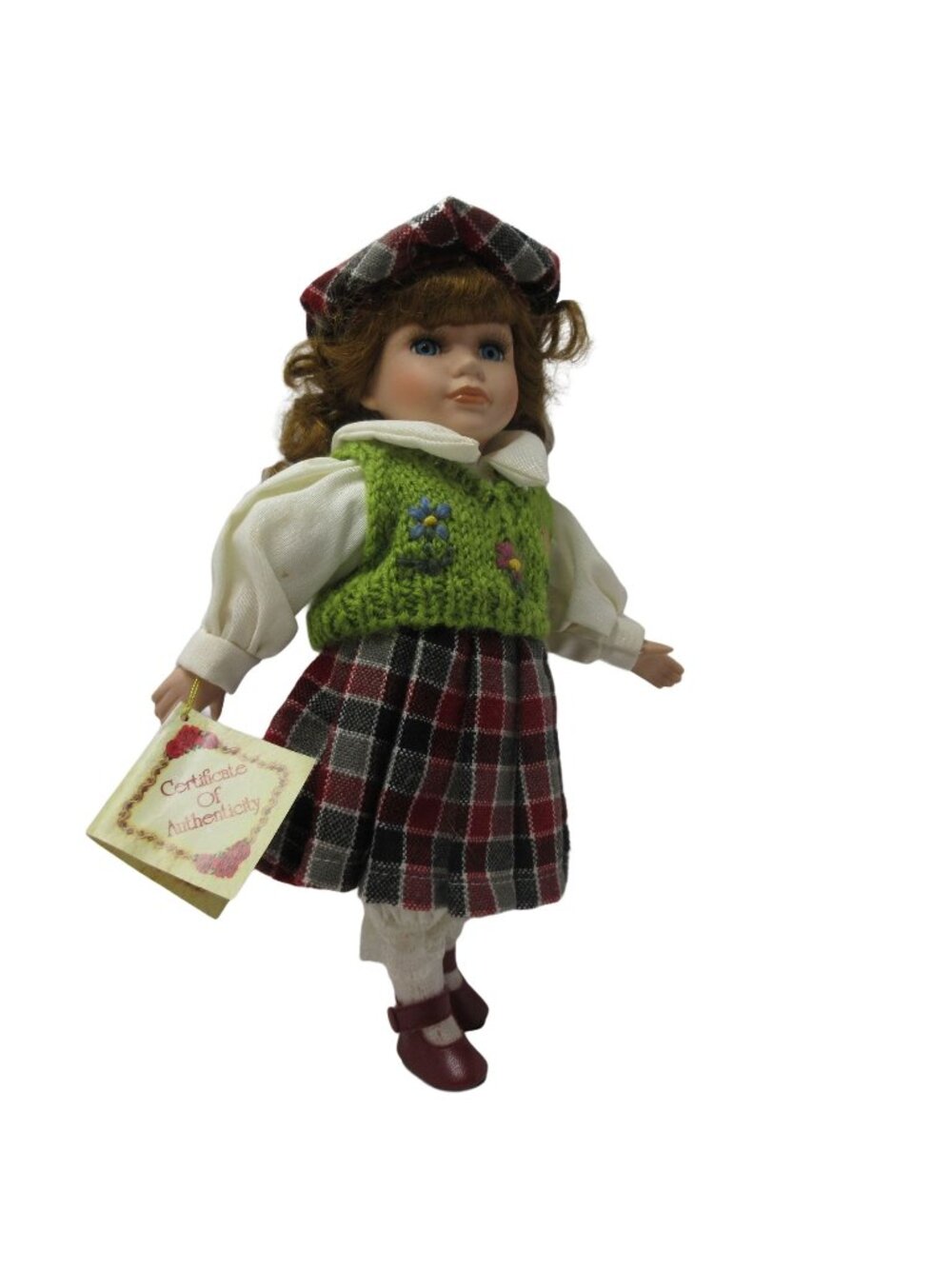 Collector's Choice 12" Porcelain Doll - Fully Clothed